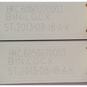 KIT DE LED PARA TV / HAIER HK500WLEDM-CH04H / V500HK1-PS1 / HKC-500W-TE01A-50T9-MCPCB / 6003050486 / MODELO LE50H3280